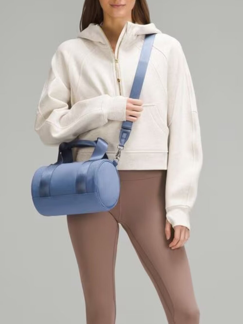 Knit Nylon Mini Barrel Duffle Bag 5L